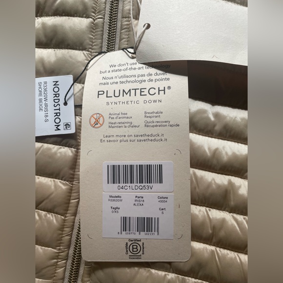 Save The Duck Alexa Shiny Hooded Puffer Jacket Size 0 (XS) - Picture 6 of 10